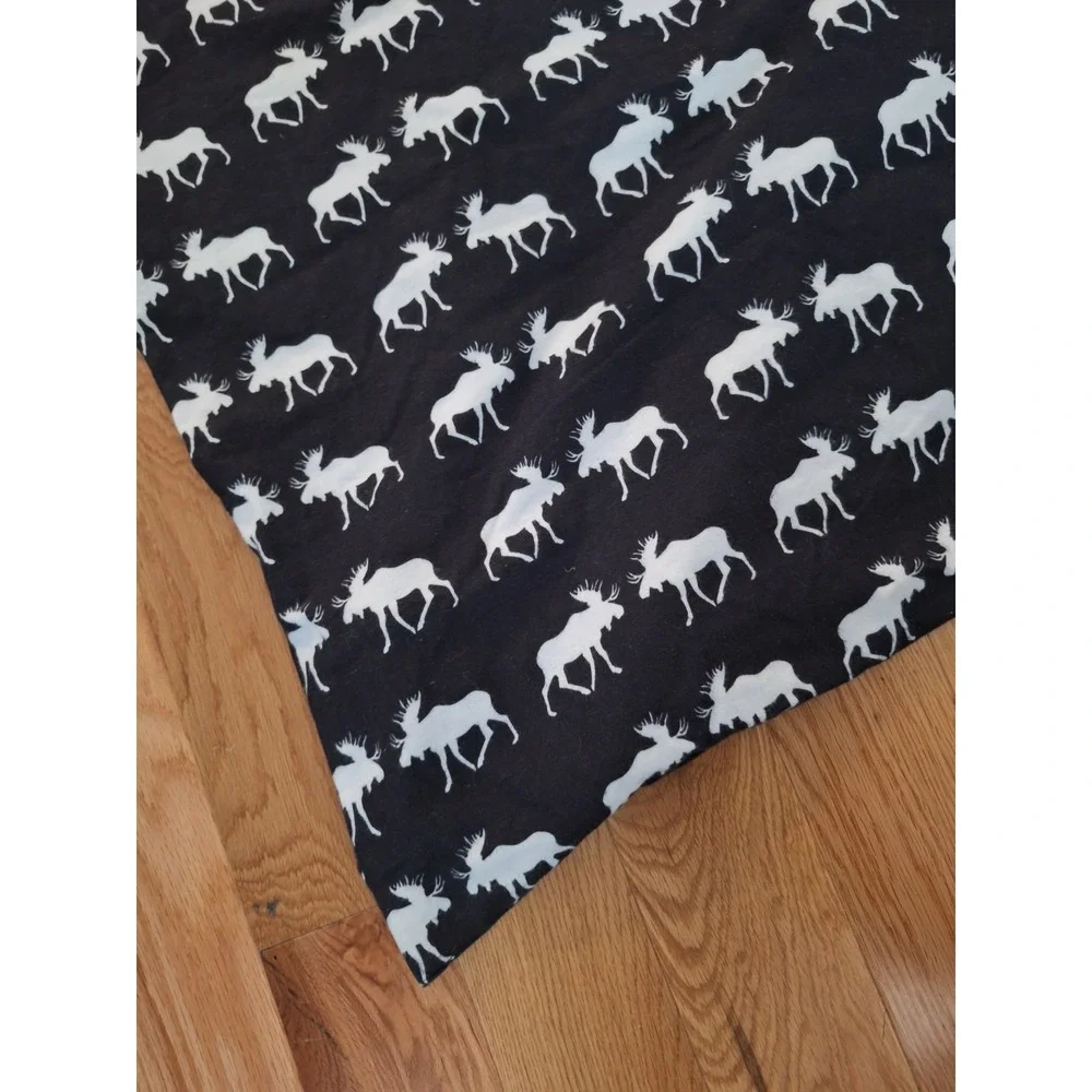 Restoration Hardware Baby & Child Moose Duvet Cover Set Queen 2 Pillow Shams